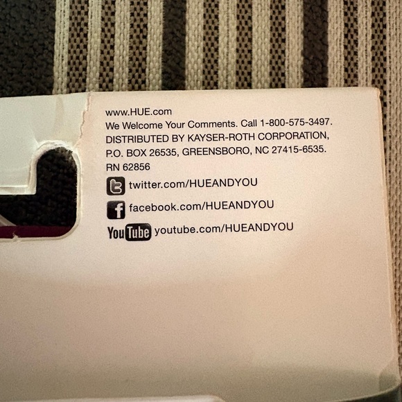 NWT Hue Berry Opaque Tights Size 2 - Picture 5 of 8